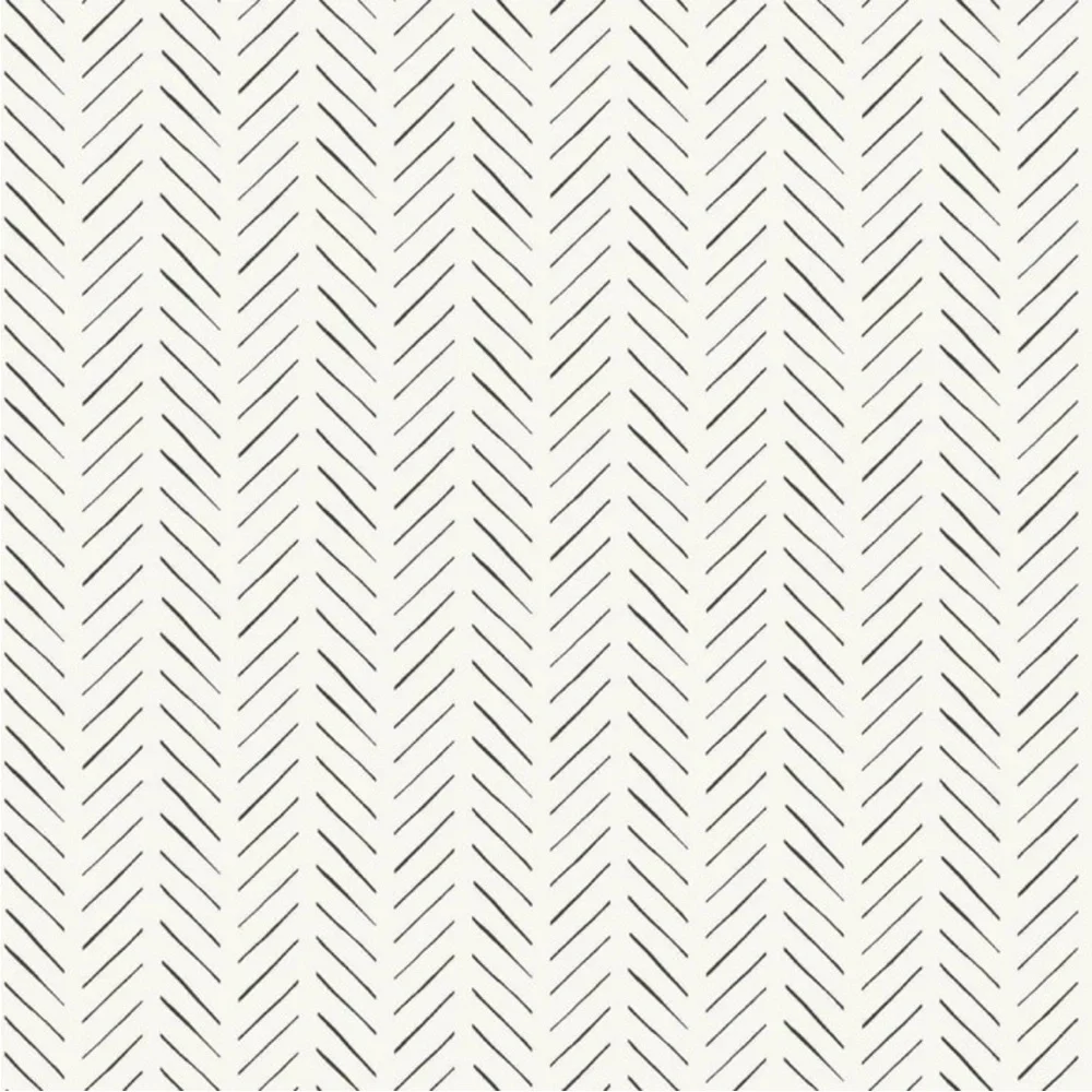 MAGNOLIA HOME NEW peel & stick wallpaper -cream/black
